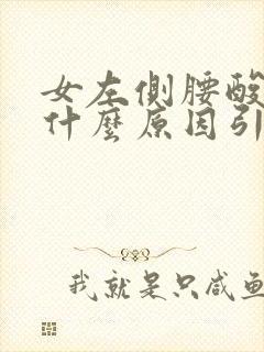 女左侧腰酸胀是什么原因引起的