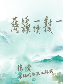 在线一对一外教网课价钱