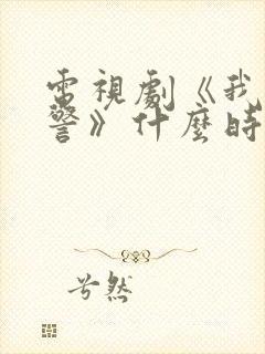 电视剧《我是刑警》什么时候播出