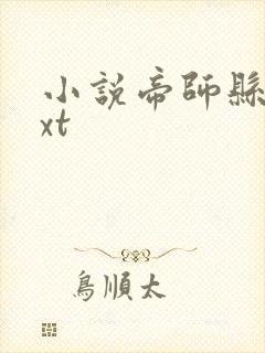 小说帝师县令txt