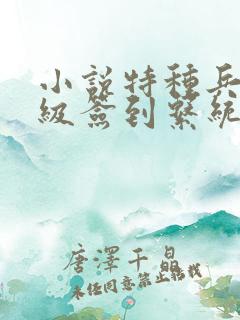 小说特种兵之神级签到系统