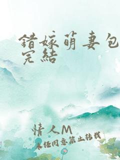 错嫁萌妻包甜的完结