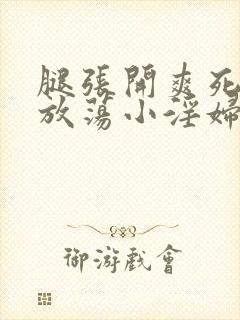 腿张开爽死你个放荡小淫妇h