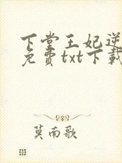 下堂王妃逆袭记免费txt下载