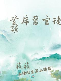 首席医官后传小说