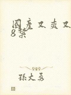 国产又爽又黄18禁