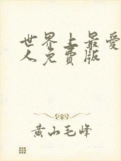 世界上最爱我的人免费版