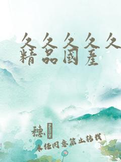 久久久久久久久精品国产