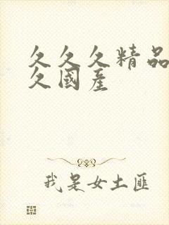 久久久精品久久久国产