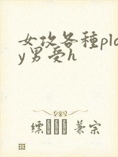 女攻各种play男受h