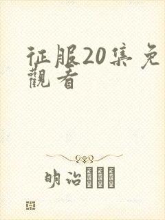 征服20集免费观看