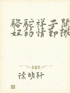 骆驼祥子关于虎妞的情节概括