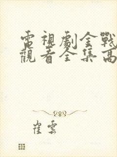 电视剧金战免费观看全集高清