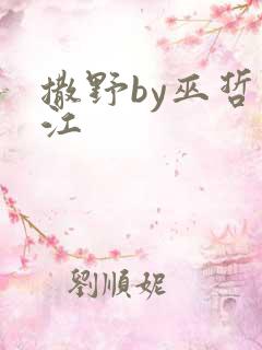 撒野by巫哲晋江