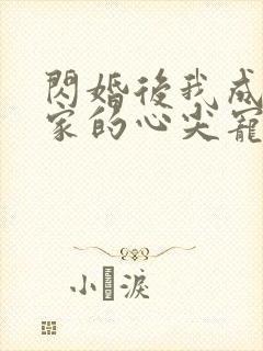 闪婚后我成了全家的心尖宠