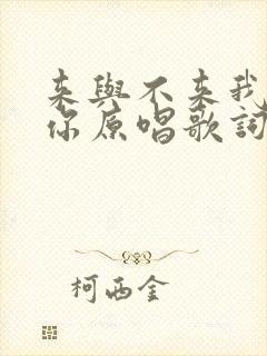 来与不来我都等你原唱歌词