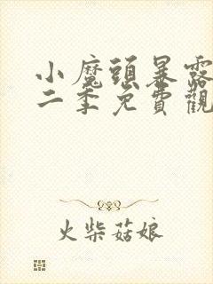 小魔头暴露了第二季免费观看