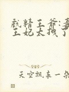 戏精王爷:毒医王妃太拽了