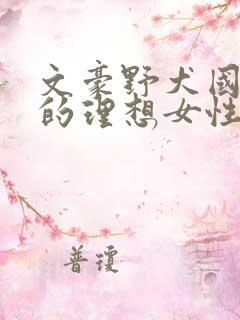 文豪野犬国木田的理想女性