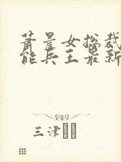 萧晨女总裁的全能兵王最新