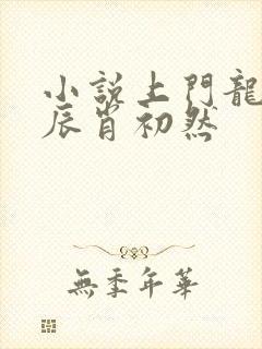 小说上门龙婿叶辰肖初然