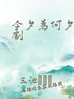 今夕为何夕 短剧