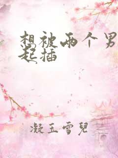 想被两个男人一起插