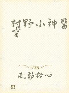 村野小神医无弹窗