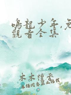 鸣龙少年,免费观看全集