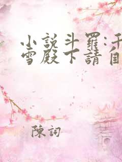 小说斗罗:千仞雪殿下请自重大结局