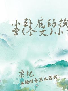 小卧底的挨打日常(全文)小说