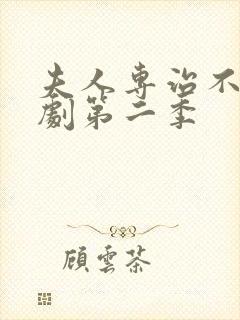 夫人专治不服短剧第二季