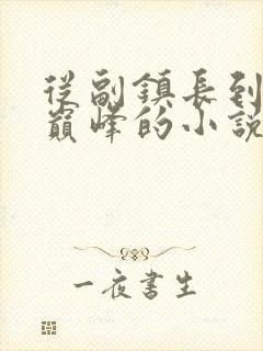 从副镇长到权力巅峰的小说