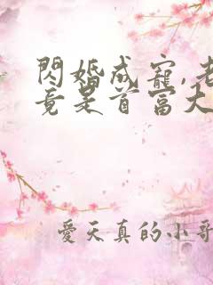 闪婚成宠,老公竟是首富大佬