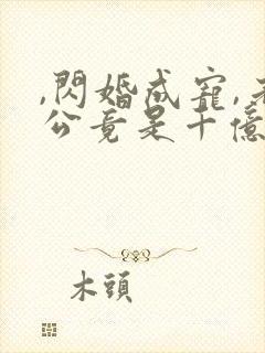 ,闪婚成宠,老公竟是千亿大佬