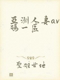 亚洲人妻av有码一区