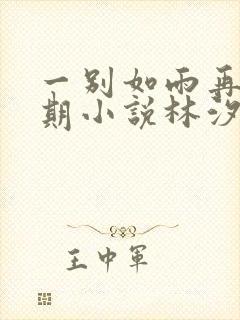 一别如雨再无归期小说林汐在线阅读