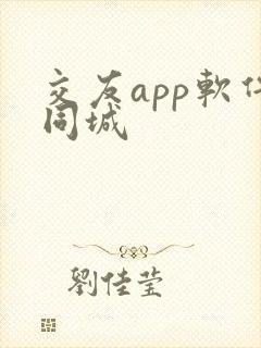 交友app软件同城