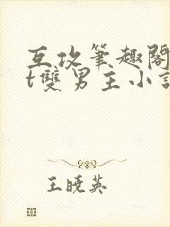 互攻笔趣阁txt双男主小说