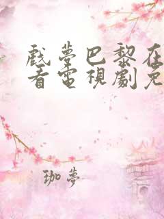 戏梦巴黎在线观看电视剧免费高清全集