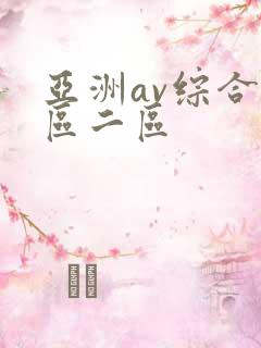 亚洲av综合色区二区