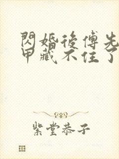 闪婚后傅先生马甲藏不住了短剧免费观看