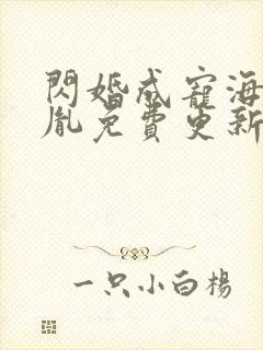 闪婚成宠海彤战胤免费更新