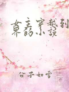 女主穿越到异世界的小说