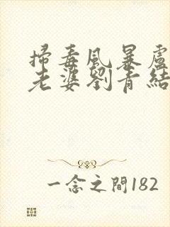 扫毒风暴卢少骅老婆刘青结局