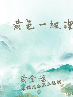 黄色一级理论片