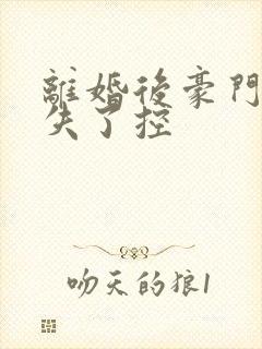 离婚后豪门前夫失了控