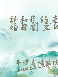请和我的老公结婚日剧 豆瓣