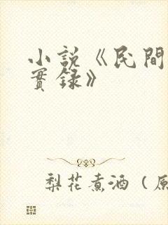 小说《民间诡闻实录》