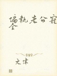 偏执老公宠上天全